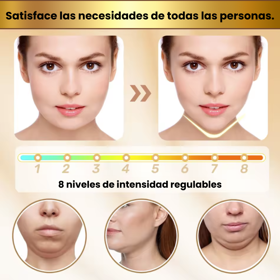 Masajeador Facial de terapia de fotones LED