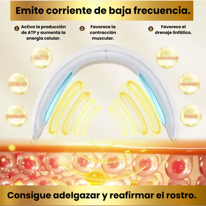 Masajeador Facial de terapia de fotones LED